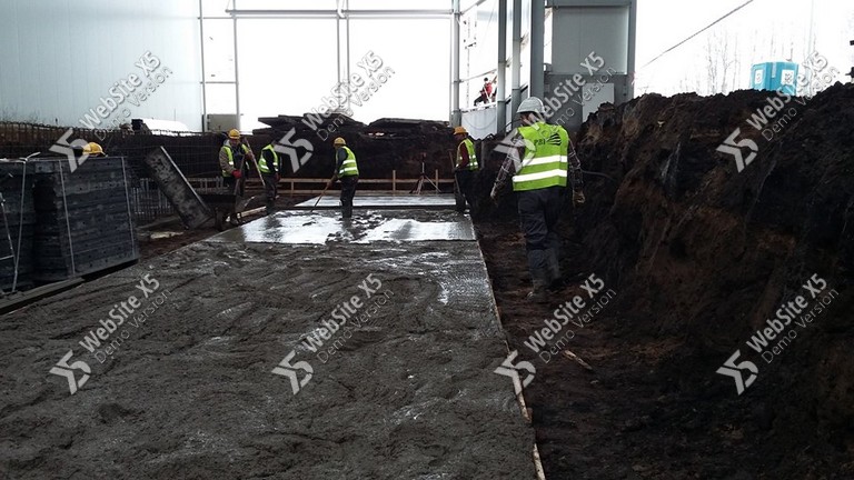 Betonowanie kanałów serwisowych